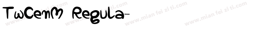TwCenM Regula字体转换